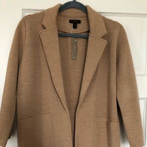 J CREW Open-Front Sweater Blazer NWT